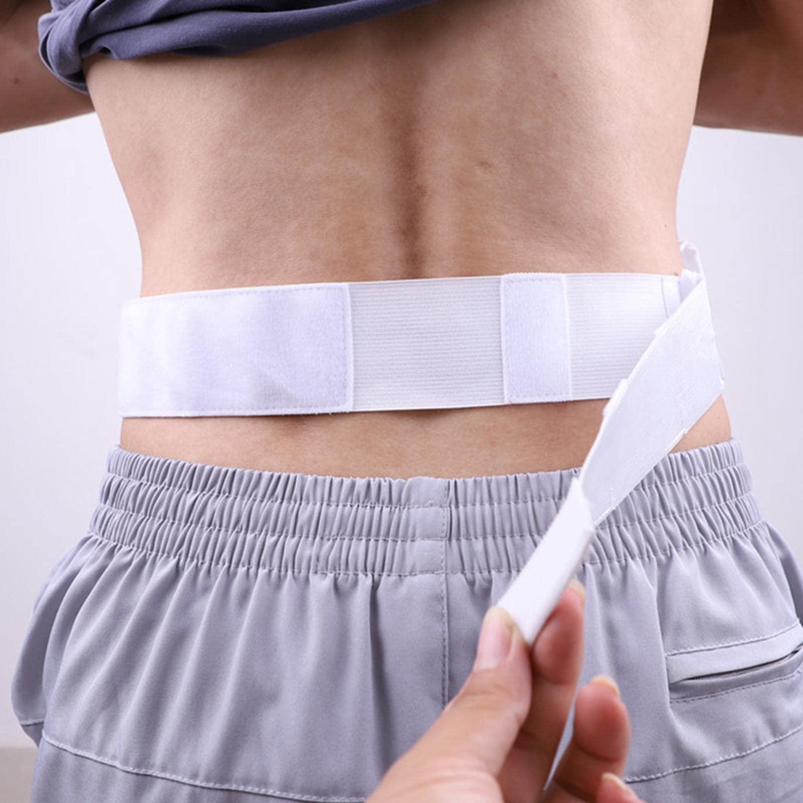 T.O.G. T.O.G. Peritoneal Dialysis Belt with Bag Protection Belt PD Band for Men Women White