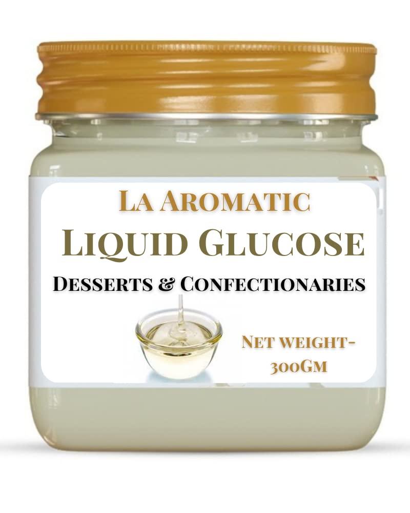 LA AROMATIC La Aromatic Liquid Glucose 300gm,Liquid Glucose for Making Cake and ice Cream, Sweetener for Deserts