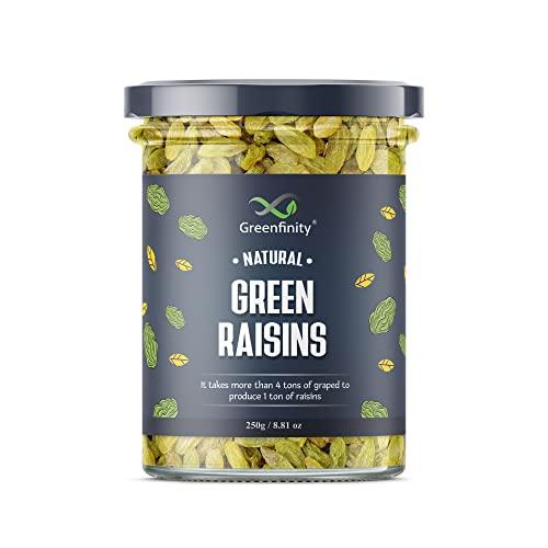 GreenFinity GreenFinity Mixed Dry Fruit (Almonds, Cashew Nuts, Green Raisin, Apricot - 250g (Pack of 4))