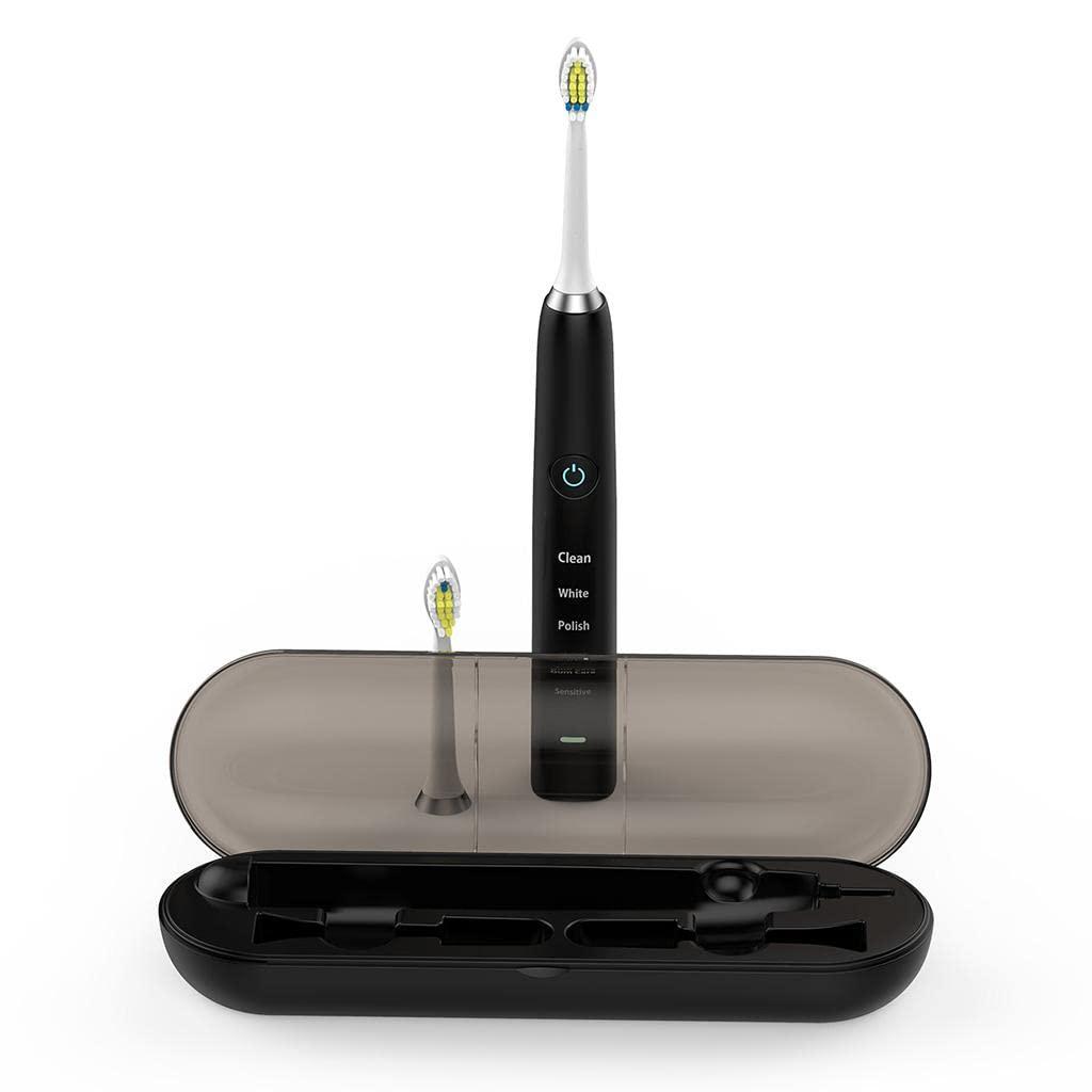 MENT MENT ABS Electric Toothbrush Charger Case for Philips Sonicare Black 1m Cable