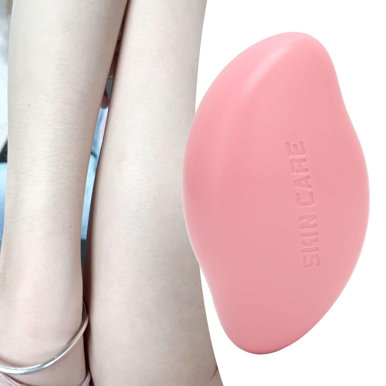 ENZZ Epilator, Painless Hair Removal Tool for Legs for Back Pink