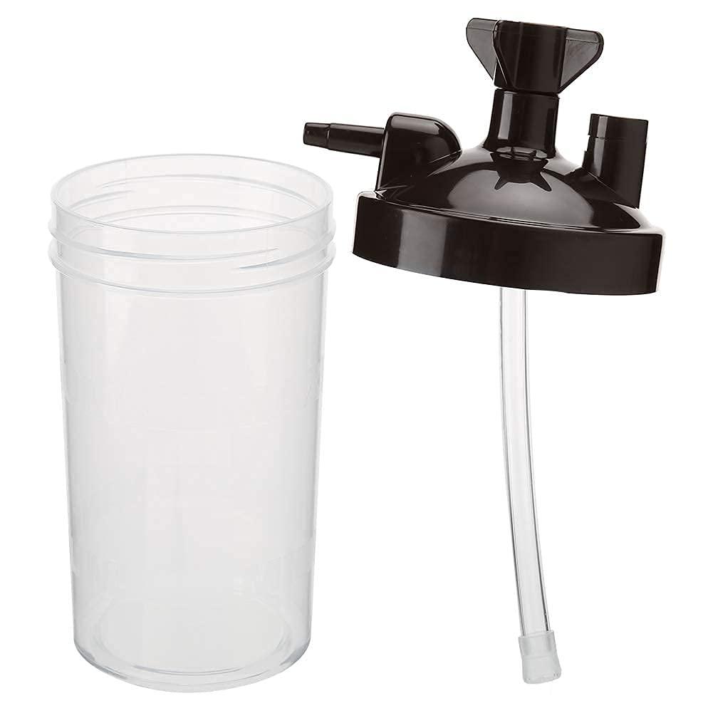 MCP MCP Humidifier Bottle for Oxygen Concentrator with Connector,white,grey