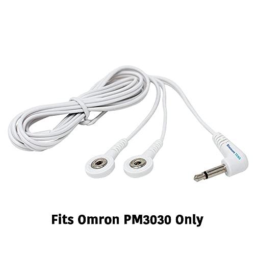 Discount TENS Discount TENS, Omron Compatible Lead Wires. Replacement Lead Wires for Omron Electrotherapy Devices. (PM3030, 2 Snap)