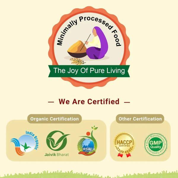 GOD CHOICE ORGANIC FARMS God Choice Organic Farms Pure A2 Desi Cow Ghee 150 ml | Cultured Desi Cow Ghee from Bilona Method | Curd Churned Organic Cow Ghee (Glass Jar)