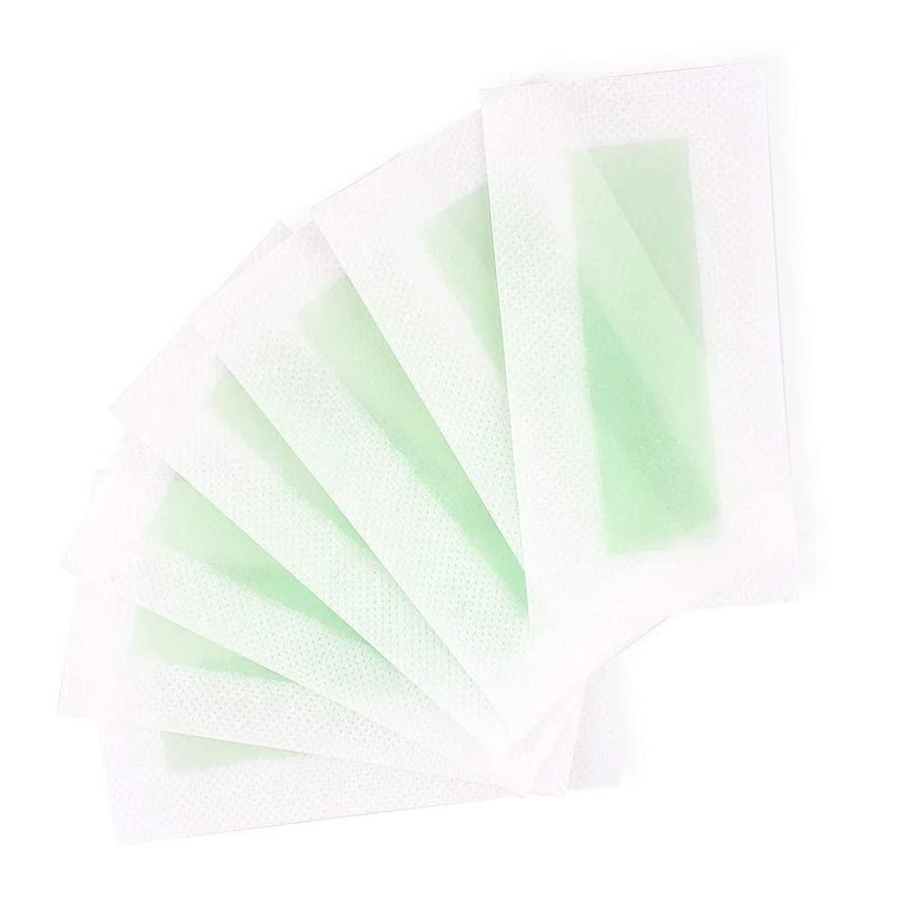 MYYNTI Myynti Women Hair Removal Waxing Strips for Eyebrows Face Upper Lip Chin Facial Wax Strips for Home Salon for Women Girls Multicolor 10 PCS