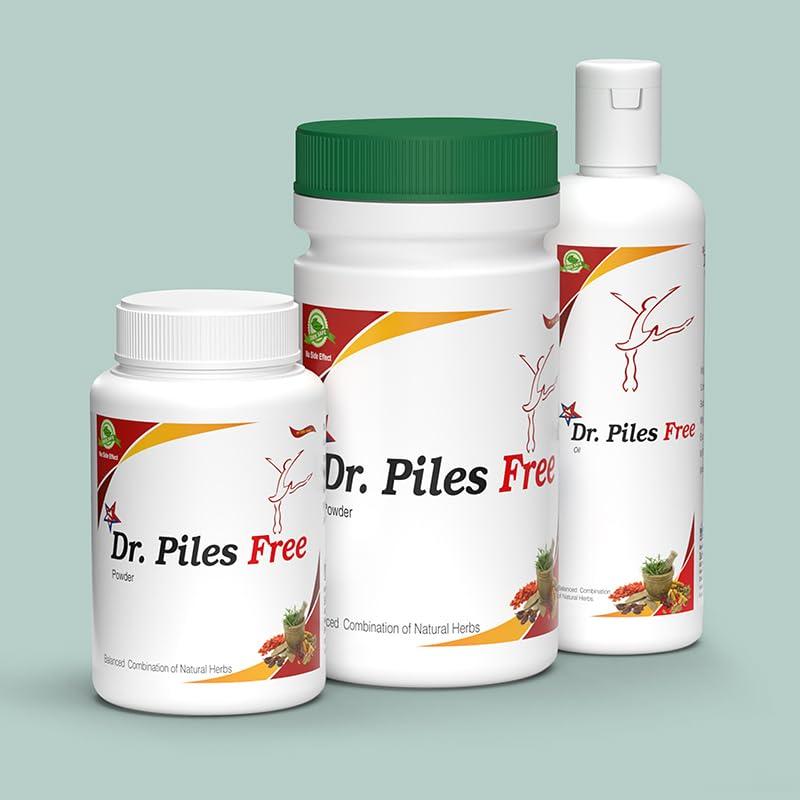 8848 8848 Dr Piles Free Herbal Remedy | Powder | Capsule | Oil (Pack of 1)