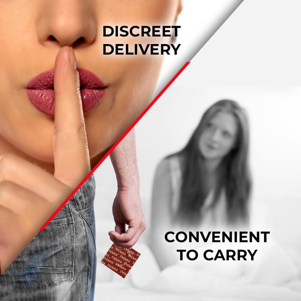 AZISTA AZISTA Dasutra Max Pleasureted Condoms For Men|5 In 1 Multi-Textured Lubricated Condoms|Enhanced Pleasure For Both(Chocolate,3 Count(Pack Of 5))