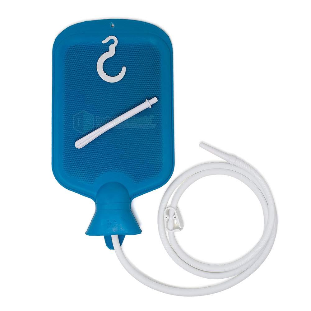 IS IndoSurgicals IS IndoSurgicals Rubber Enema Kit Cum Hot Water Bottle for Home Use