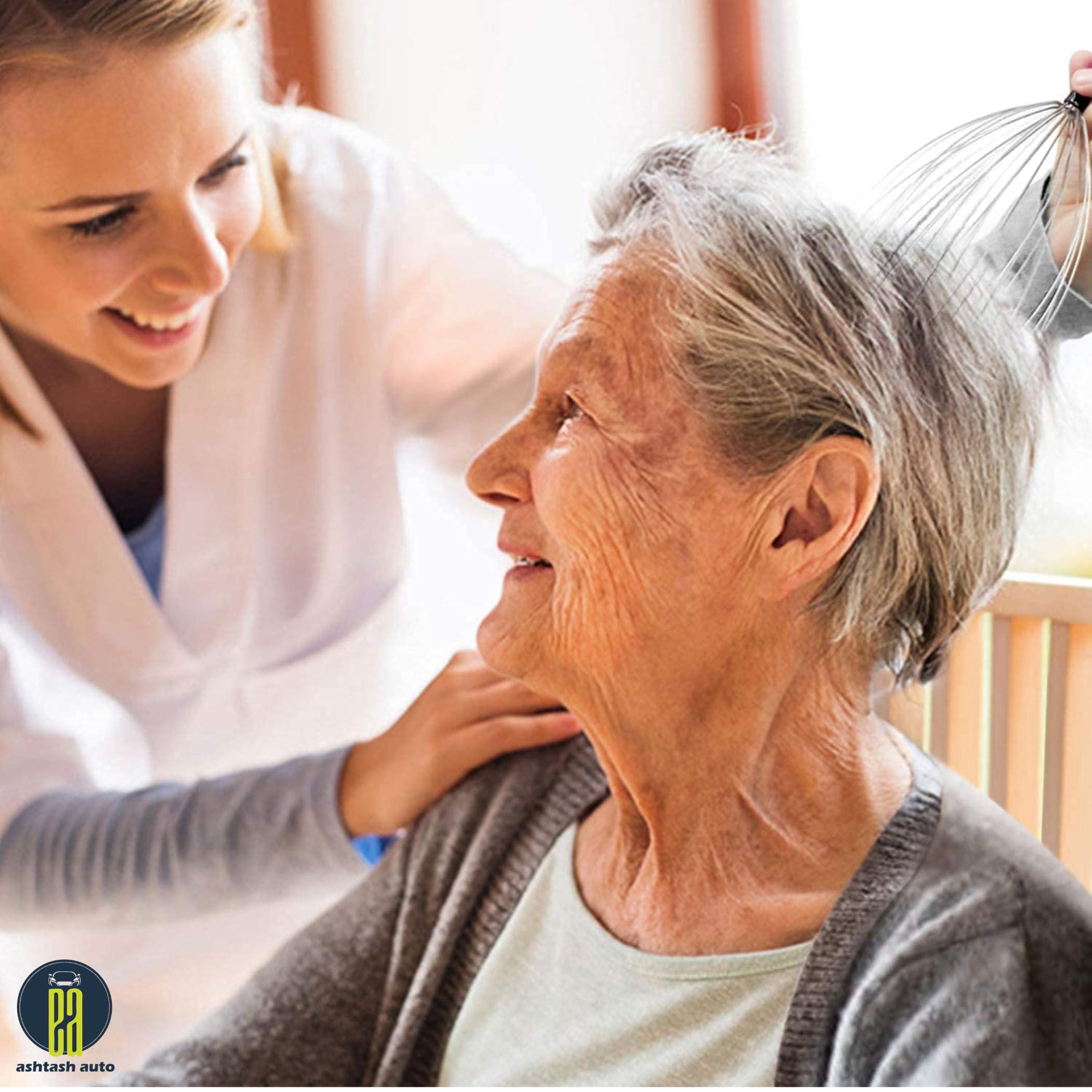 ASHTASH AUTO Ashtash Auto Head Massager Scalp Scratcher | Hand Held Scalp Massager for Pain Relief, Hair Growth & Relaxation | Octopus Scalp Pointer