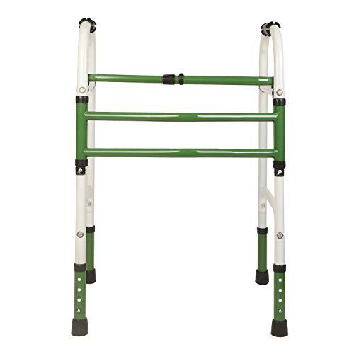 SONVI SURGICAL SONVI SURGICAL Portable Light Weight Height Adjustable Foldable Walker for Men Women Adults Patients & Old age People Made in India(Multicolor) (Multicolor)