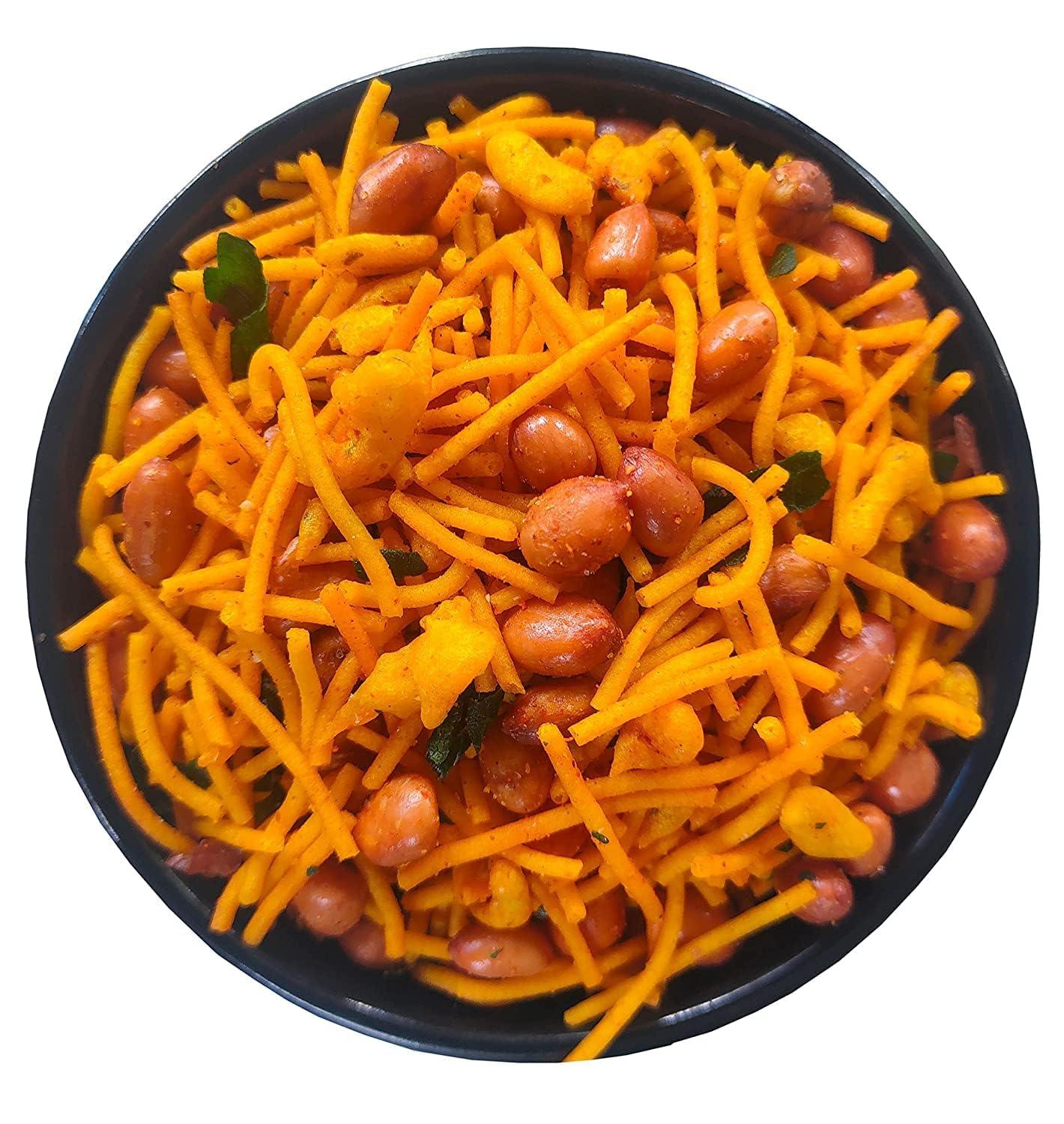 KACHORILAL Kachorilal Premium Namkeen - Garlic Mix, 1Kg