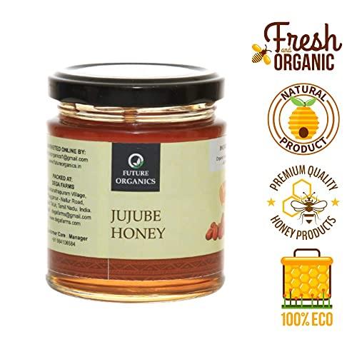 FUTURE ORGANICS –Eat Oragnic! Be Organic!! Future Organics Jujube Honey 250 Gram | 100% Pure & Natural Ingredients Made Delicious Honey | No Artificial Color | No Added Sugar