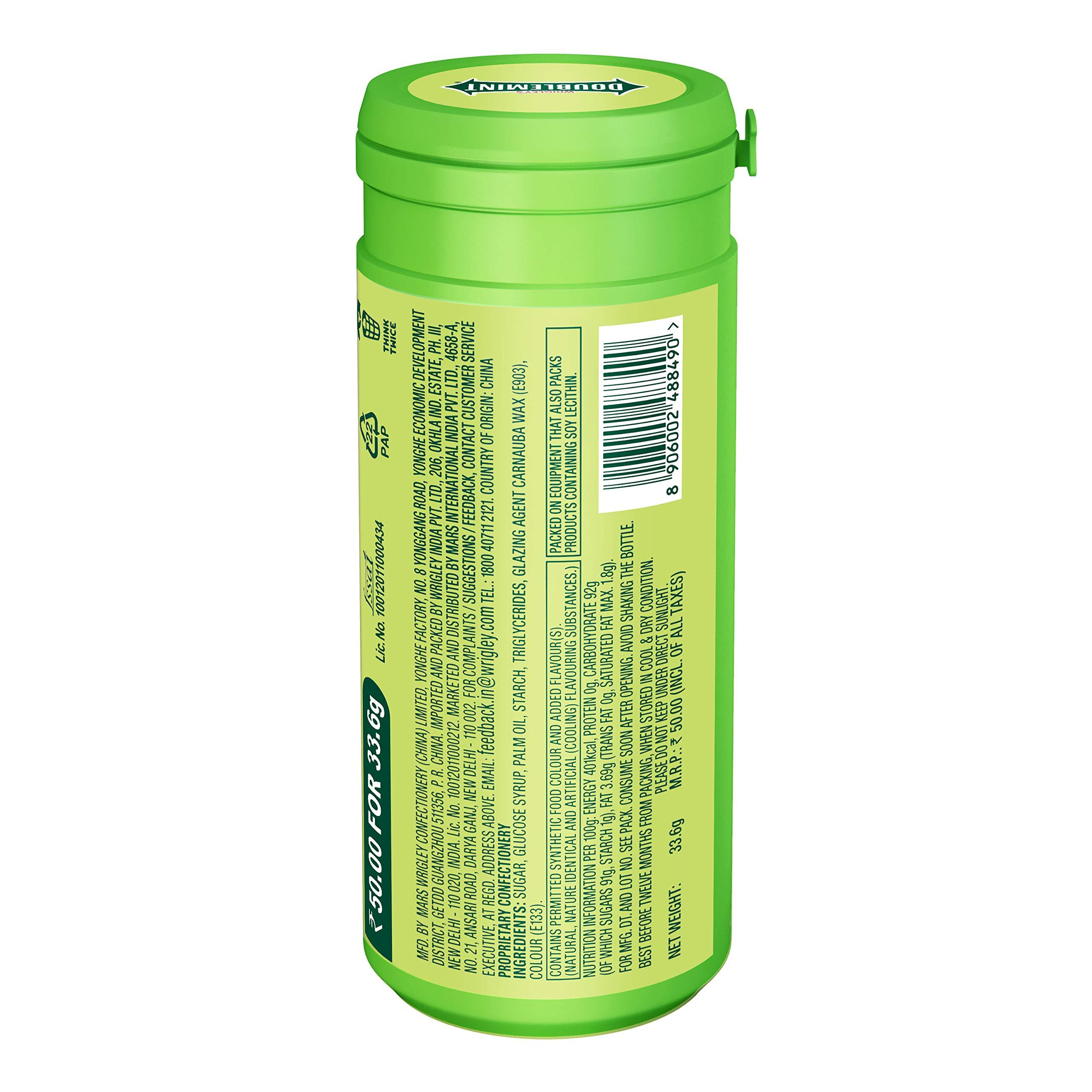 Doublemint Wrigley Doublemint Chewing Mint - Peppermint, 33.6g