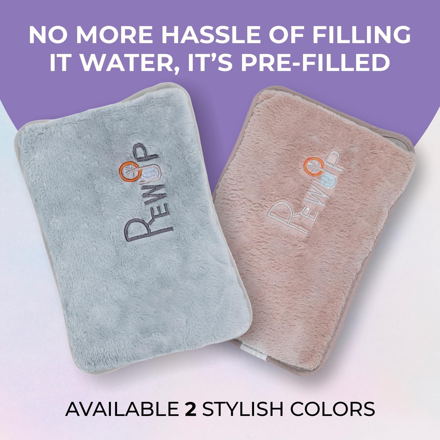 Rewup Rewup Electric Water Heating Bag For Instant Pain Relief,Heat Pouch Hot Water Bottle Bag,Heating Pad-Heat Pouch Hot Water Bottle Bag,Electric Hot Water Bag,Heating Pad For Pain Relief (1,X)