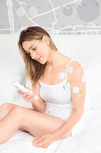 Prospera Corp Prospera Pl009-p Electronis Pulse Massager Pads, White