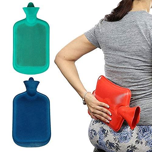 Ignite Ignite Mediplus Rubber Hot Water Bag Non Electric Heating Rubber Bag | Warm Bag | Leakproof Rubber Bottle Massager for Body Ache, Joint, Muscular Cramps, Menstrual Pain Relief