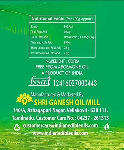 KG Gold KG Gold Cold Pressed Chekku Coconut Oil - 1L