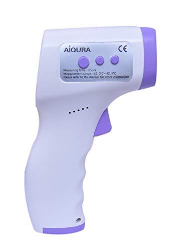 Thermocare Thermocare TP-Infrared Non Contact Thermometer for Fever for Baby Digital Thermometers for Fever Kids (White)