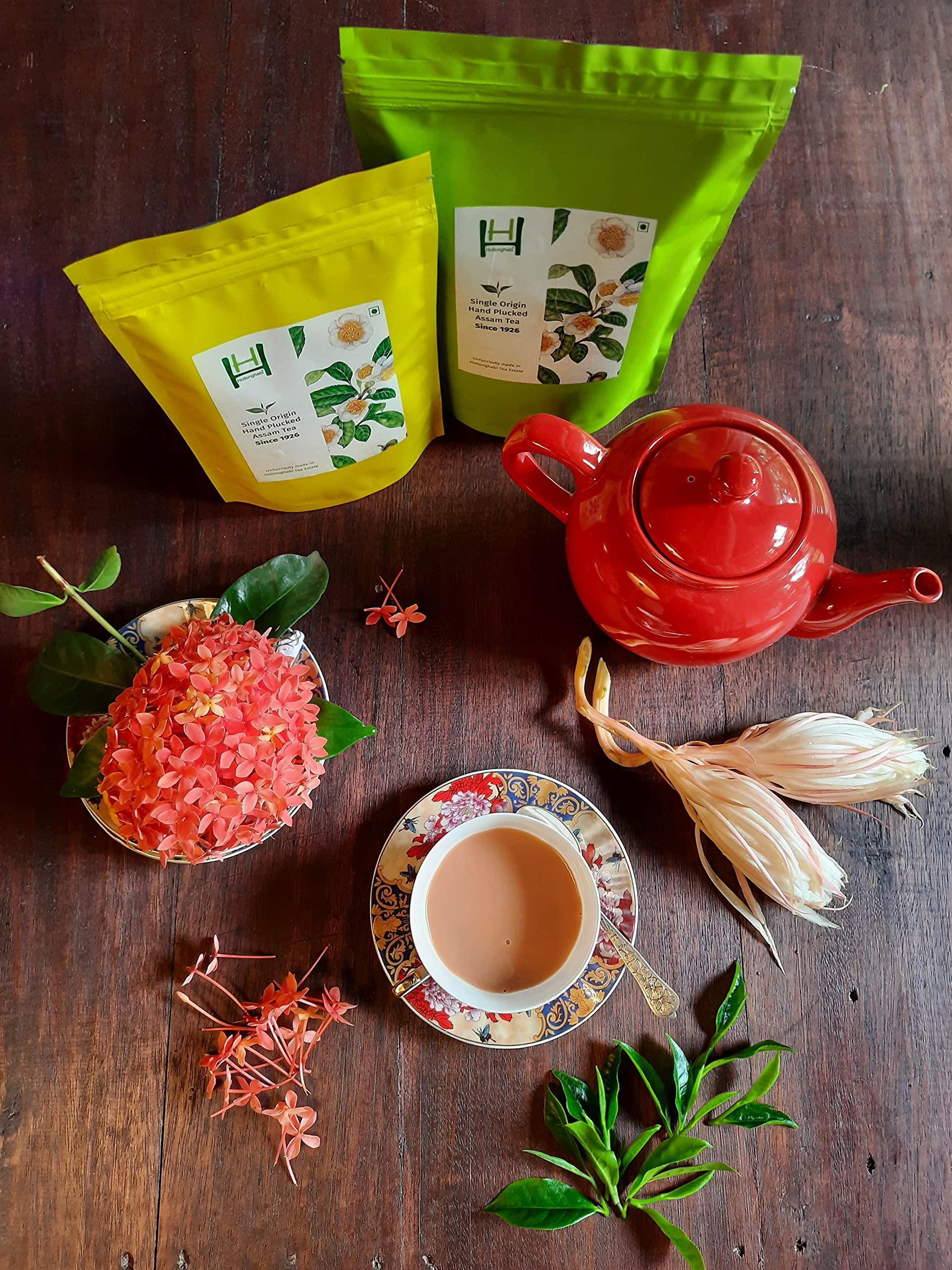 Hollonghabi Hollonghabi Single Origin Hand Plucked Assam Tea (500 gm) Shipped Within 48 hours from plucking.