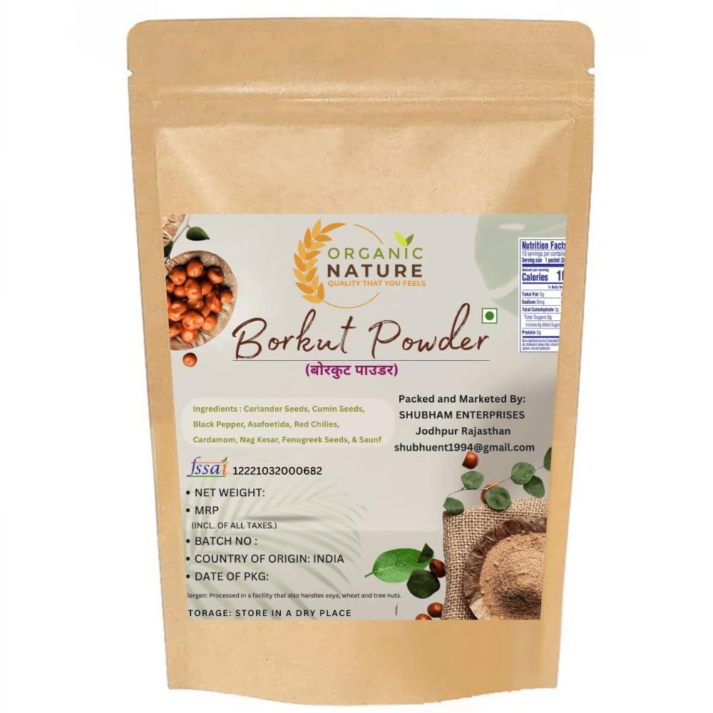 ORGANIC NATURE organic nature BORKUT Powder (Indian JUJUBE Powder) (Pack of 500 Gram)