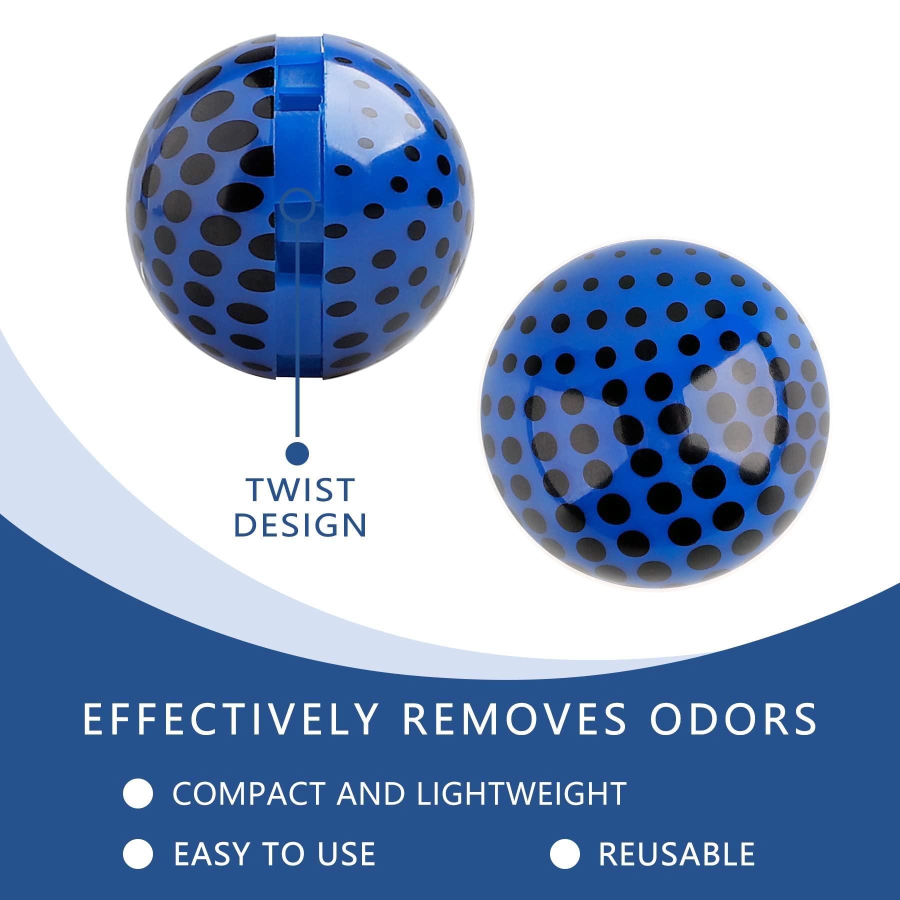 Knixmax Knixmax Sneaker Deodorizer Balls, Shoes Gym Bags Lockers Car Air Fresheners Matrix 3 Pairs