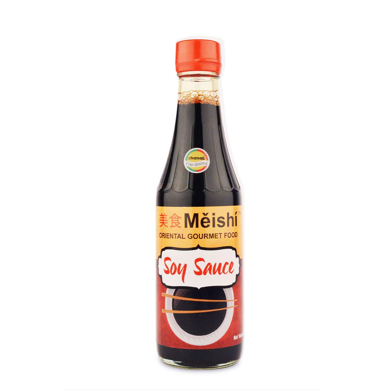 Meishi Meishi Chinese combo Pack | Hoisin Sauce | Soy Sauce | Ban Mien Handcut Hakka Fine Noodles