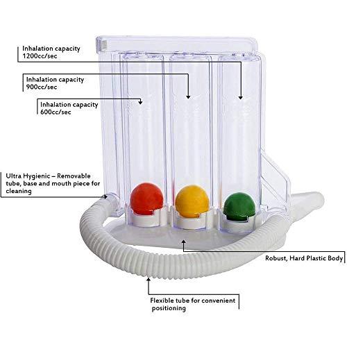 FireFactory Deep Breathing Exerciser, spirometer for lungs, spirometers