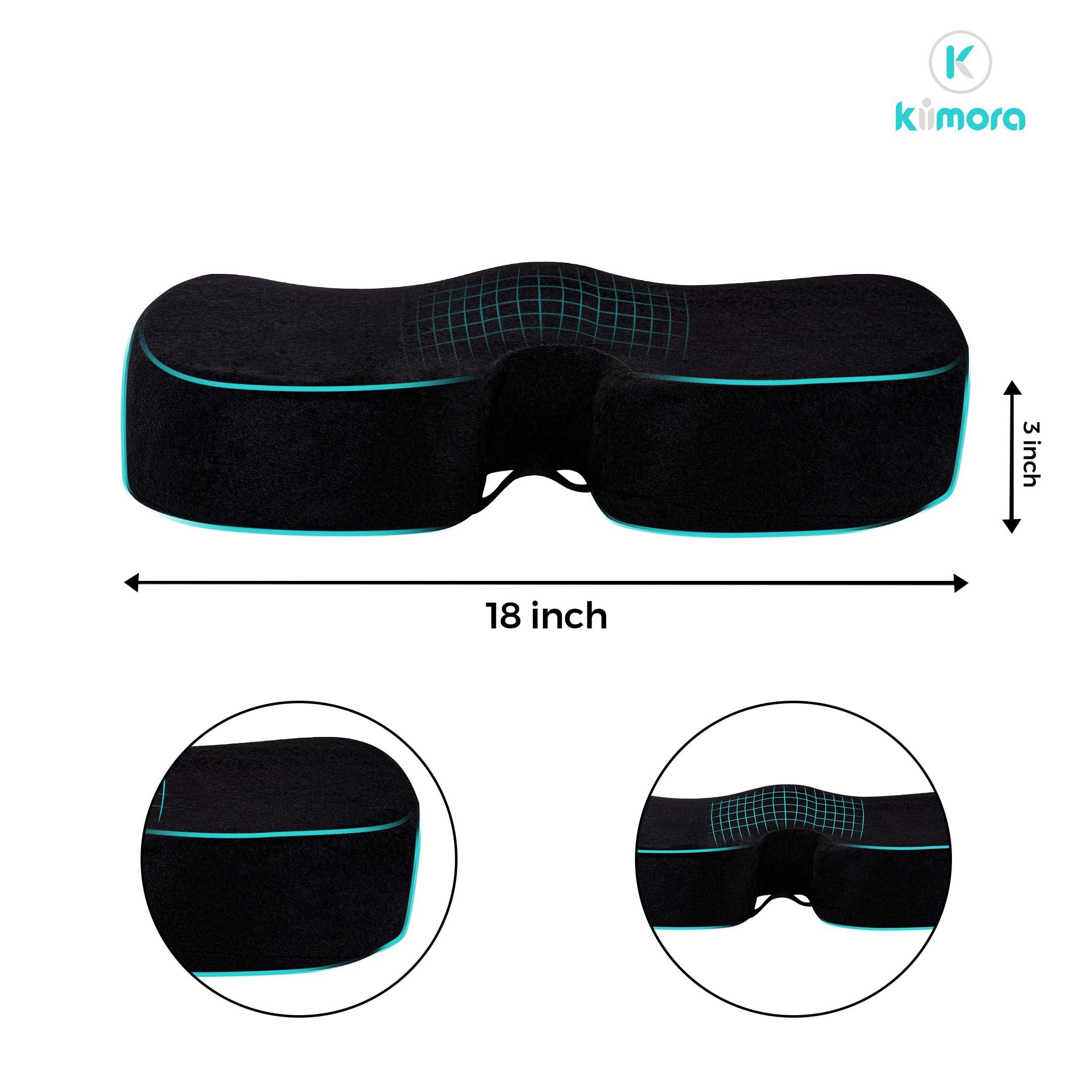 Kiimora Kiimora Coccyx Seat Cushion for Tailbone and Lower Back Pain Relief Polyurethane Foam Comfort Support Pad