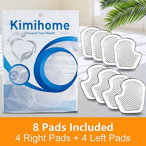 Kimihome Kimihome Dancer Pads 8 Count Gel Cushions, Ball of Foot Cushion Protect and Relieve Metatarsal, Sesamoid, Ball of Foot Pain - 4 Pairs