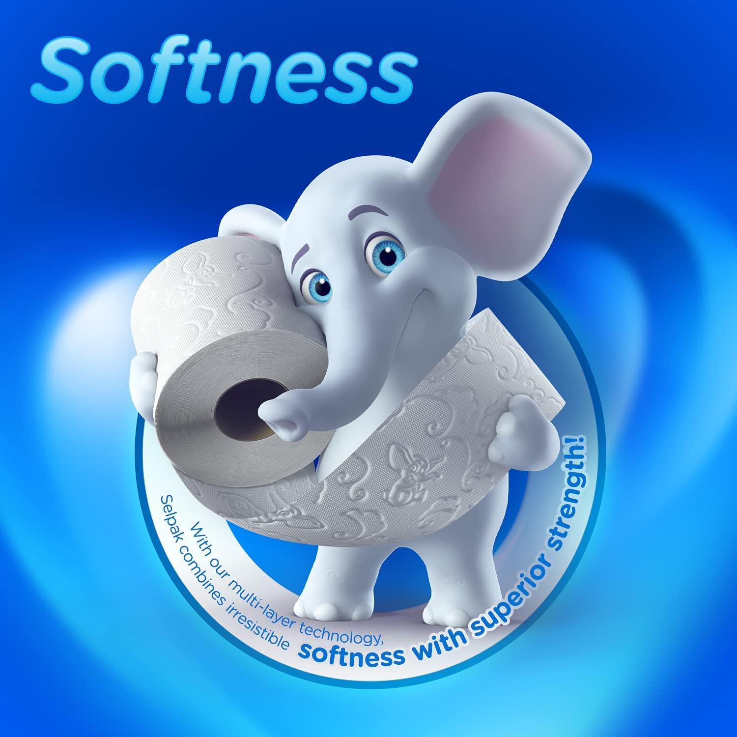 Selpak Selpak Super Soft Toilet Paper - Pack of 18 Rolls