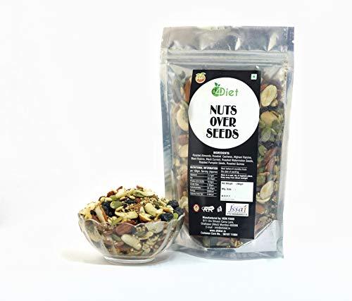 D4Diet D4DIET- NUTS OVER SEEDS-NAMKEEN/ ROASTED SNACKS / HEALTHY SNACKS 150 Gram