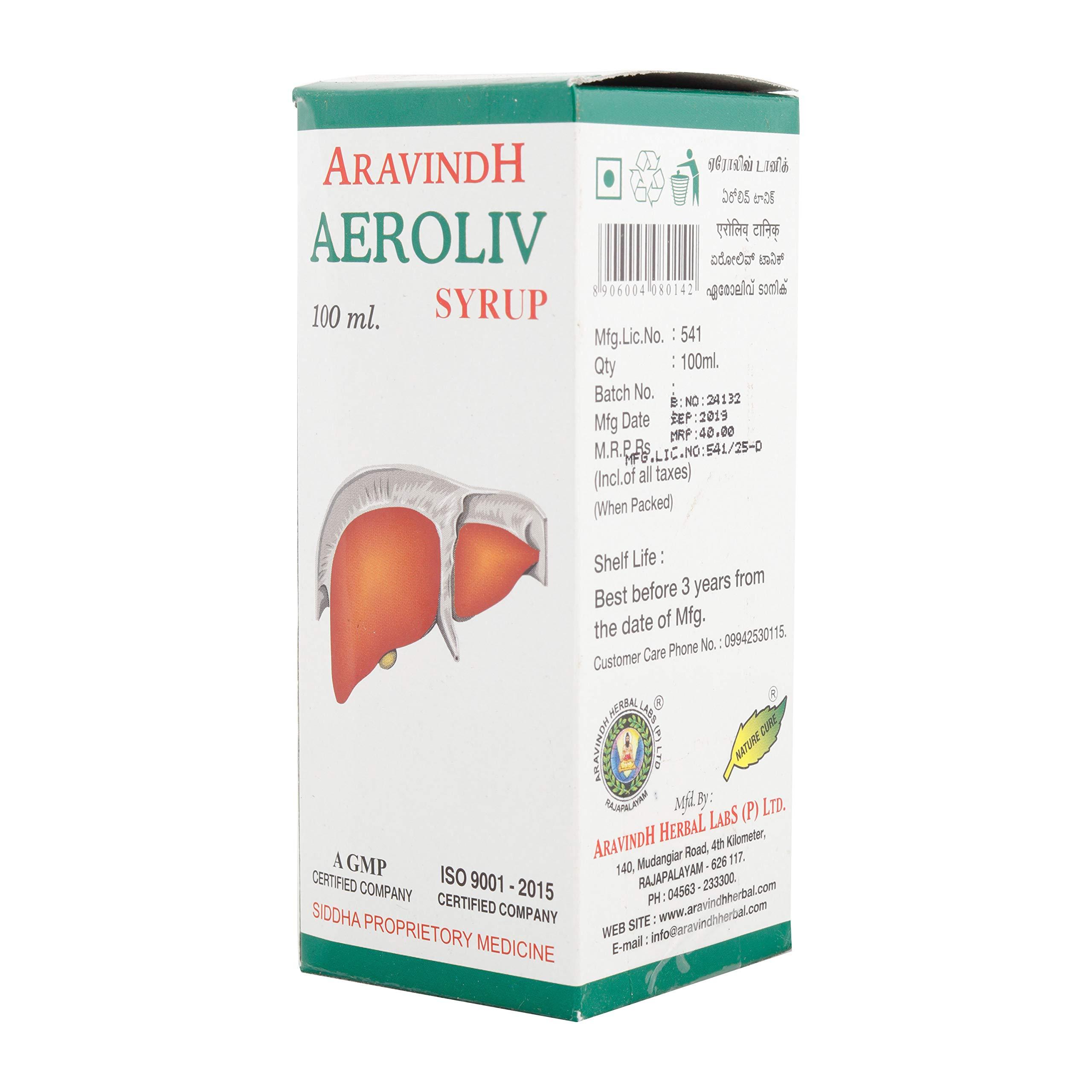 Aravindh Aravindh Aeroliv syrup (400 ml)