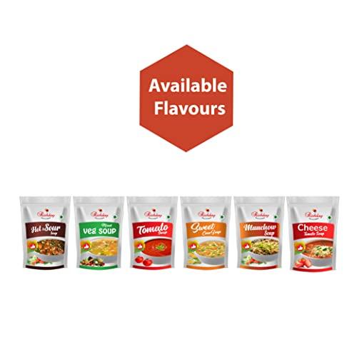 Richday Richday Cheese Tomato Instant Fresh Healthy Veg Soup Powder Premix Packet, Easy to Prepare(Pack of 1, 500 g)