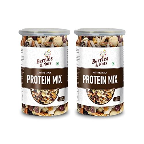 Berries And Nuts Berries And Nuts Special Protein Trail Mix | Dried Berries, Nuts & Seeds | 600 Grams | 3 Bottle of 200 Grams