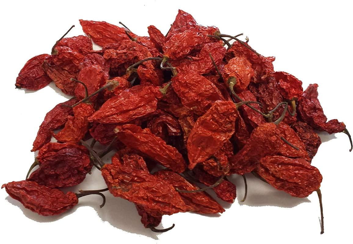 PURE PIK Pure Pik Bhut Jolokia Chilli | Ghost Pepper | Hottest Naga King Chilli (Oven Dried) (Organically Grown) 200 Grams (180 Chilli Pods )Fire up any dish with a dash of this chilli