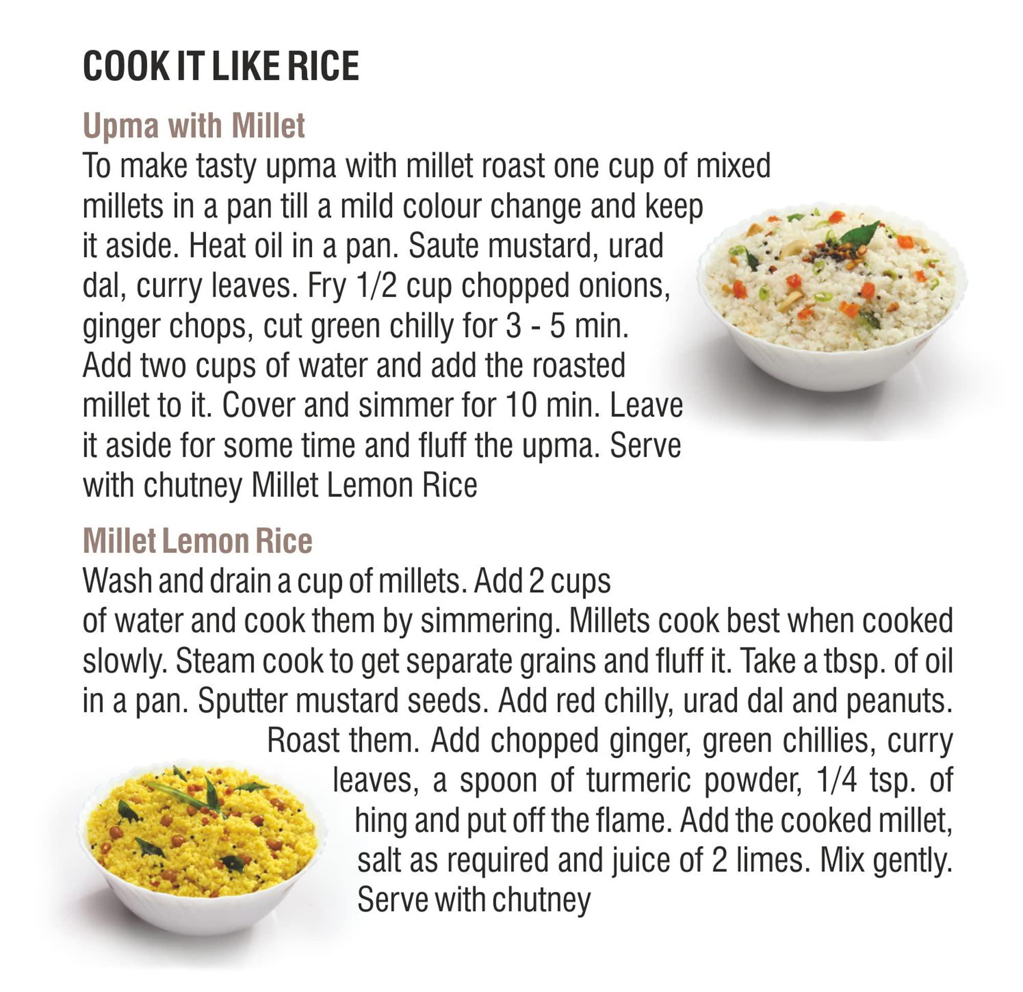 24 Mantra Organic 24 Mantra Little Millet - 500gms | Pack of 3 | 100% Organic | Chemical Free & Pesticides Free | Gluten-Free