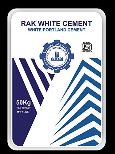 Generic RAK White Cement (50Kg, White)