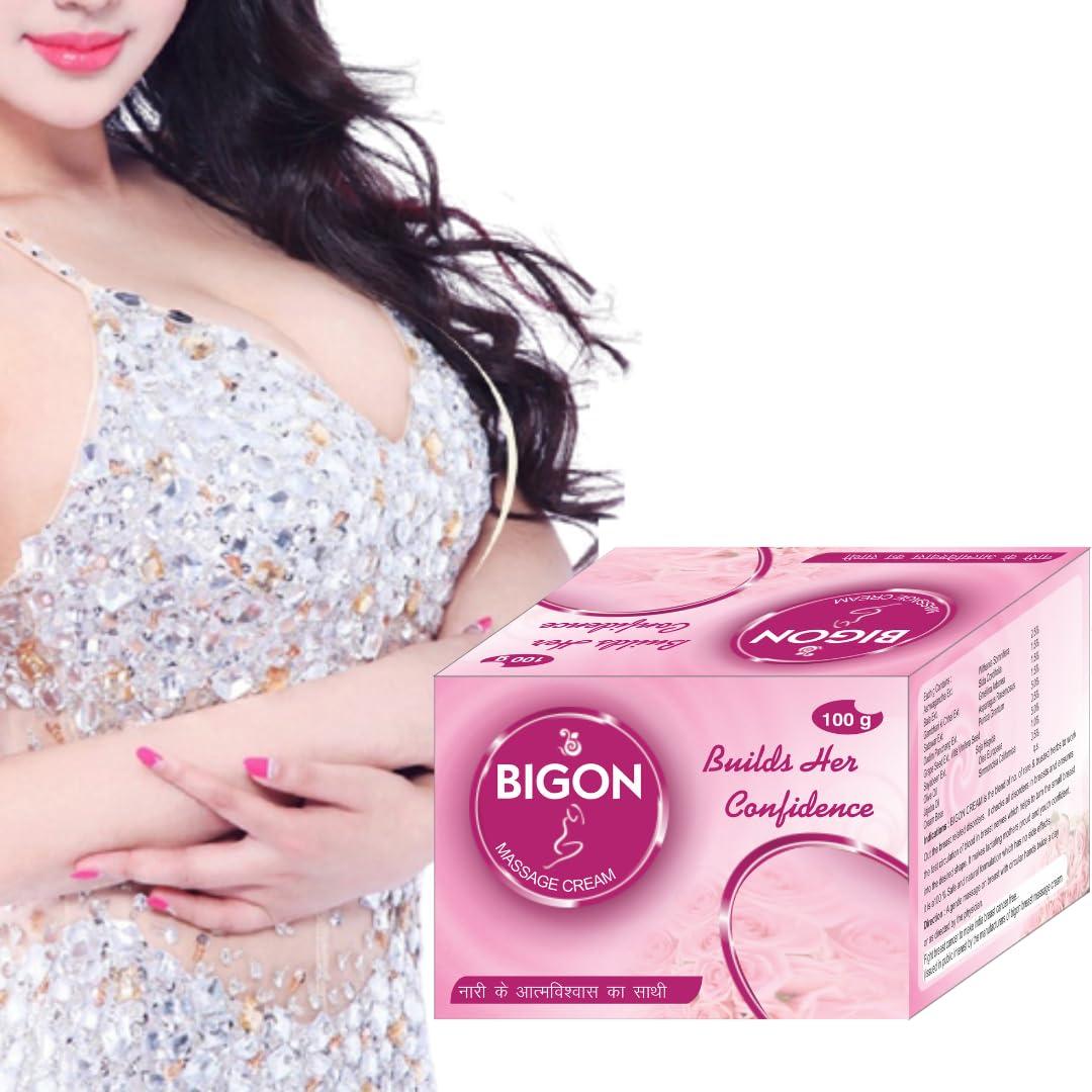 Afflatus Afflatus Ayurvedic Bigon Bosom Massage Cream for Women || No Paraben & Chemical | Women Tonning Massage Cream 100% Natural Ayurvedic (100 gm, Pack of 1)