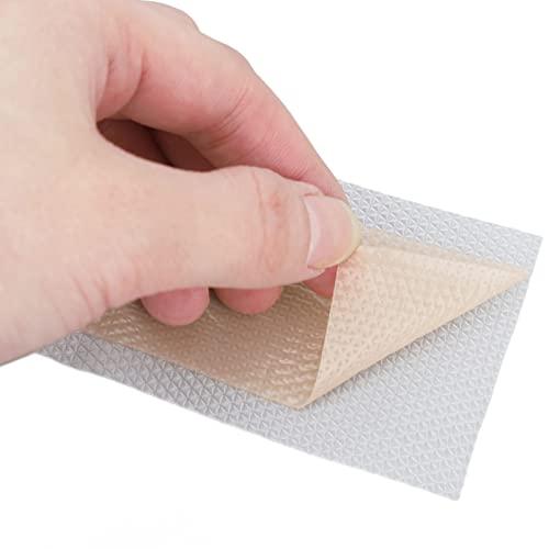 Folanda 4 Pcs Silicone Scar Sheets, Ultra Thin Breathable Silicone Gel Scar Tape, Soften and Flattens Scar Removal Strips for C-Section, Surgery, Burn and More, Skin Scar Concealing Tape