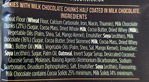 Foxs Fox's Fabulous Half Coated Milk Chocolate Cookies, 6.1 oz / 175 g