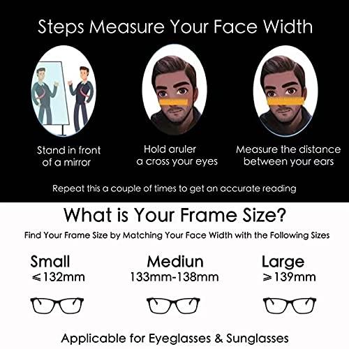 ZÉRO D ZÉRO D® Computer Glasses for Eye Protection Zero Power Blue Ray Glasses for Men Unisex Blue Light Filter Glasses for Men Anti glare Small Round Blue Light Glasses for Women No Hard Box