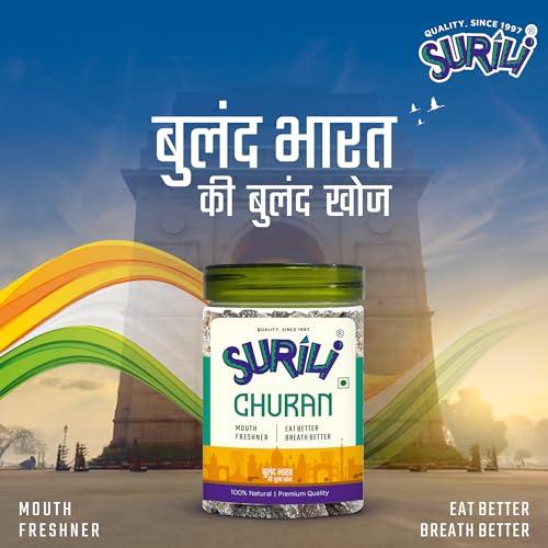 SURILI SURILI Masala Kharek After Meal Mouth Freshener Candy Tin Jar (Pack 250 gram)