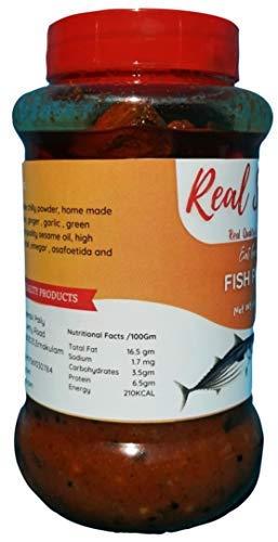 Real Spices Real Spice's Home Made Kerala Yellow Fin Tuna/ Kera Fish Pickle 400 Grams / Rs 440