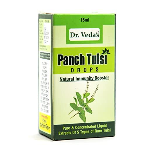 Dr.Veda's Dr.Veda's Panch Tulsi Drops (Extract of The 5 Different Type) - 15ml