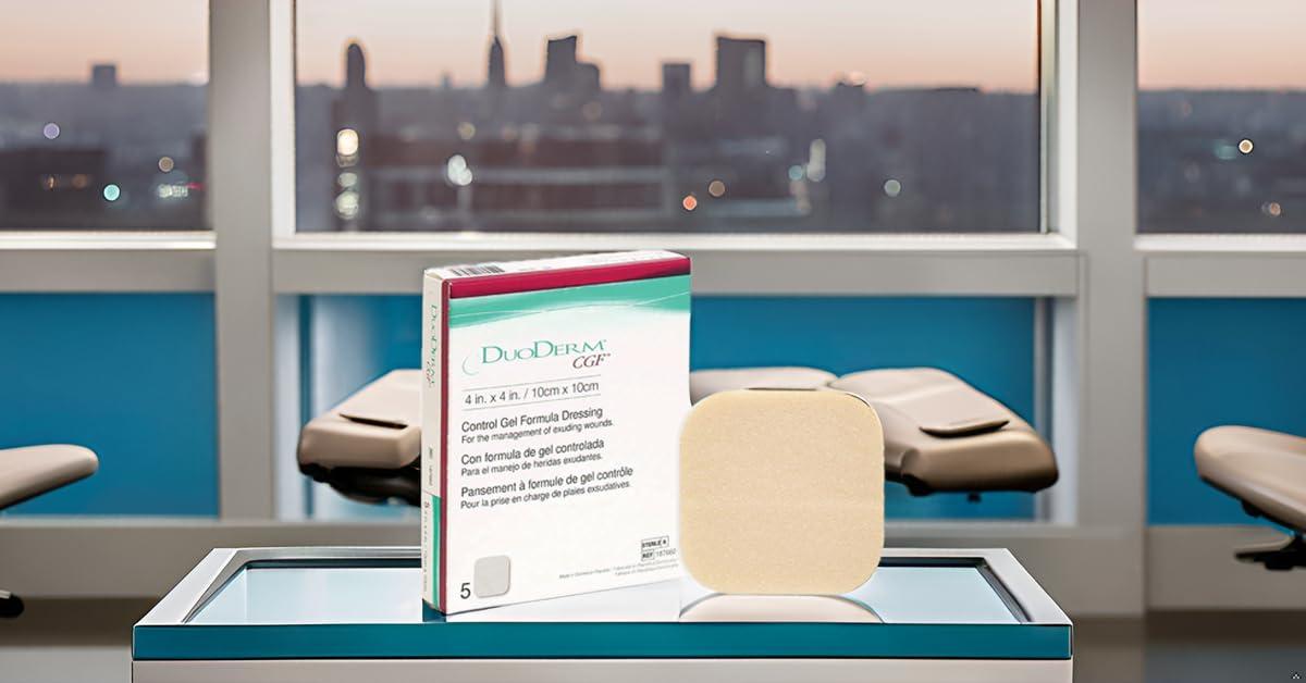 MEDICA MEDICA Duoderm Cgf Sterile Dressing 10 X 10 Cm (Pack Of 5)