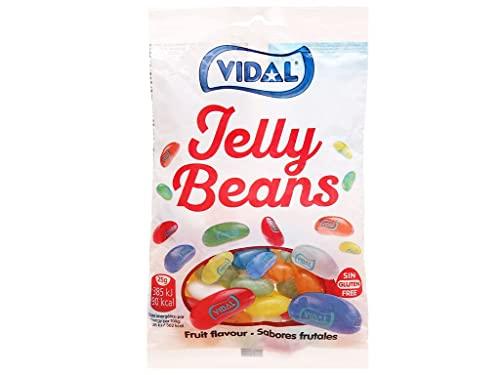 VIDAL MELLOWS Vidal Jelly Beans| Gummy candies| imported jelly beans & candies| Net Weight 100g (Pack of 2)