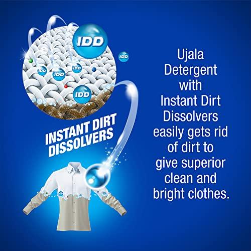 UJALA UJALA Laundry Detergent Powder 4Kg + 1Kg | Laundry Detergent Powder with Power of Instant Dirt Dissolvers | Detergent Powder for Effortless Washing & Superior Brightness