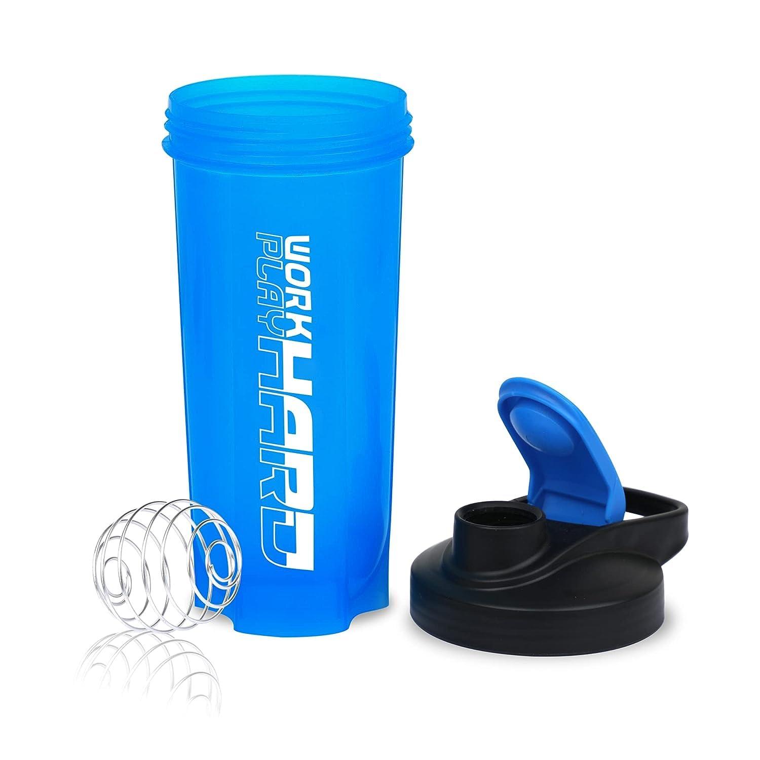 TRUE INDIAN TRUE INDIAN (Pack of 2) Shaker Bottle Combo For Men WORKHARD Shaker With DREAM BIG Sipper Shaker For Protein Shaker Bottle Sipper For Gym Water Bottle Shaker & Sipper Shaker For Men & Women