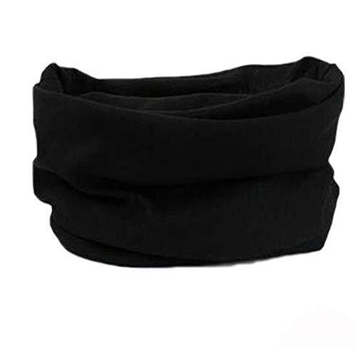 Newera New Era Elite Pro 8 in 1 Seamless Multi-Functional Polyester Face Mask with UV Protection (Black) (5)