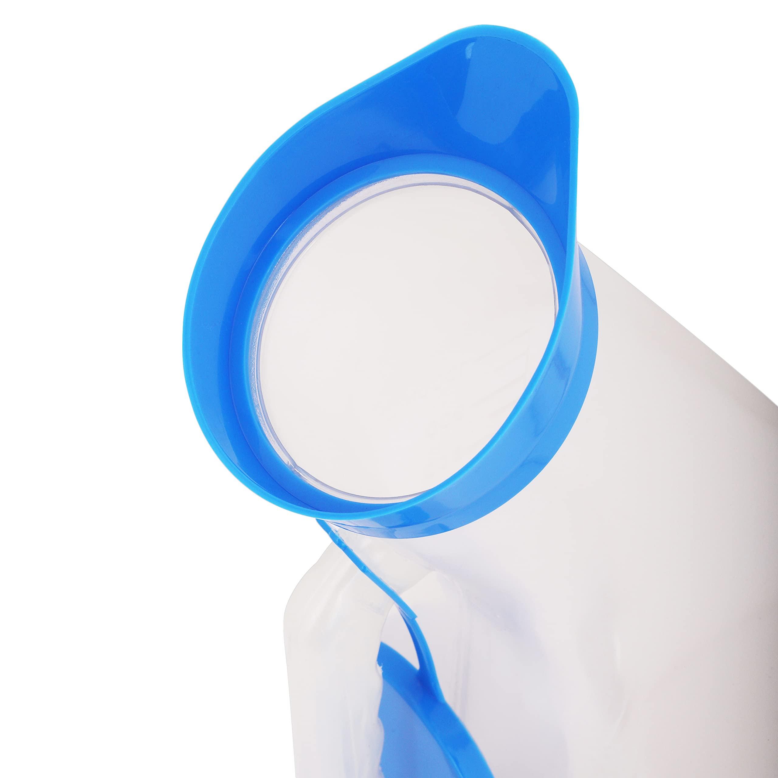 Dr. TORSO Dr. TORSO pee and Urine pot with cap with 1000ml Capacity for Men and Women